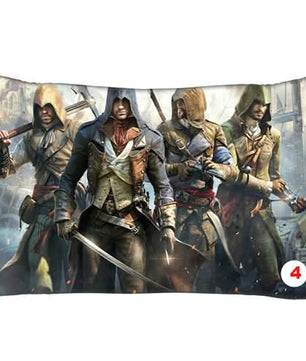 Pillow Case Assassins Creed Bedroom Home Rectangle zipper Pillowcases - Lusy Store