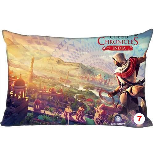 Pillow Case Assassins Creed Bedroom Home Rectangle zipper Pillowcases - Lusy Store