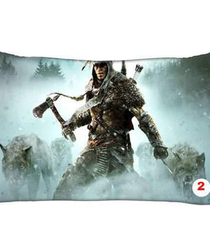 Pillow Case Assassins Creed Bedroom Home Rectangle zipper Pillowcases - Lusy Store