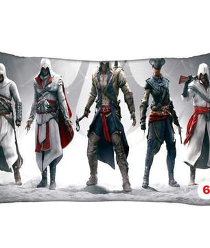 Pillow Case Assassins Creed Bedroom Home Rectangle zipper Pillowcases - Lusy Store