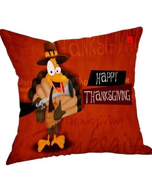 Pillow Cover Thankful sentiment Pillowcases Embroidered - Lusy Store