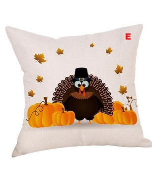 Pillow Cover Thankful sentiment Pillowcases Embroidered - Lusy Store