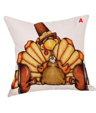 Pillow Cover Thankful sentiment Pillowcases Embroidered - Lusy Store