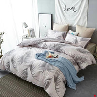 Pink Unicorn Bedding Sets Duvet Cover Embroidery Kids Bedding Sets Twin/Queen/King Size Dot Red