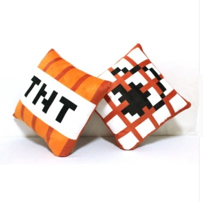 Plush Pillow Minecraft Toys TNT - Lusy Store