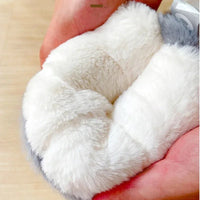 Plush Slippers Cotton Warm Shoes Plush Lining Indoor Couple Slides Platform High Top Home Slippers