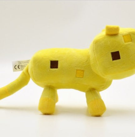 Plush Toys Minecraft Ocelot Stuffed Cat Animal Genuine 24cm - Lusy Store