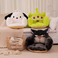 Pochacco Plush Comfortable Seat Cushion Lucifer Cat Sitting Cushion Chair Warm Soft Anime Non-slip Home Decor - Lusy Store LLC