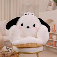 Pochacco Plush Comfortable Seat Cushion Lucifer Cat Sitting Cushion Chair Warm Soft Anime Non-slip Home Decor - Lusy Store LLC