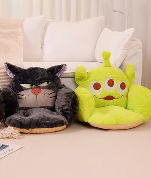 Pochacco Plush Comfortable Seat Cushion Lucifer Cat Sitting Cushion Chair Warm Soft Anime Non-slip Home Decor - Lusy Store LLC
