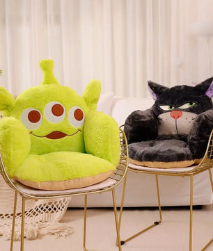 Pochacco Plush Comfortable Seat Cushion Lucifer Cat Sitting Cushion Chair Warm Soft Anime Non-slip Home Decor - Lusy Store LLC