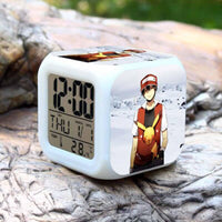 Pokemon Alarm Clock Digital LED 7 Colors Change Night Light For Kids A34 - Lusy Store