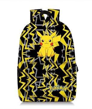 Pokemon Backpack Pikachu Anime Squirtle Travel Bag Teenagers Boys Girls Kawaii Knapsack Students Backpack For School B96 - Lusy Store