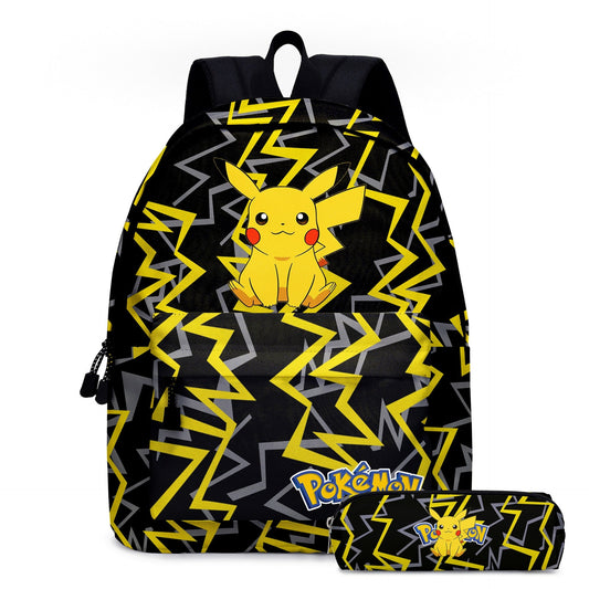 Pokemon Backpack Pikachu Travel Bag Teenagers Backpack For School B94 - Lusy Store