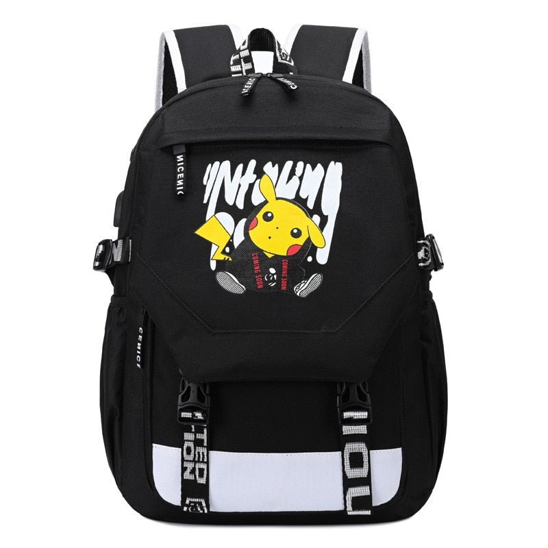 Pokemon Backpack Waterproof Oxford Travel Bag Teenagers Backpack For School B95 - Lusy Store
