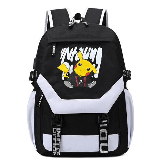 Pokemon Backpack Waterproof Oxford Travel Bag Teenagers Backpack For School B95 - Lusy Store