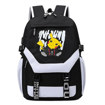 Pokemon Backpack Waterproof Oxford Travel Bag Teenagers Backpack For School B95 1