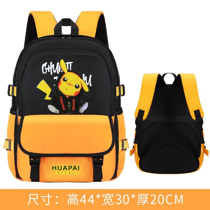 Pokemon Backpack Waterproof Oxford Travel Bag Teenagers Backpack For School B95 - Lusy Store