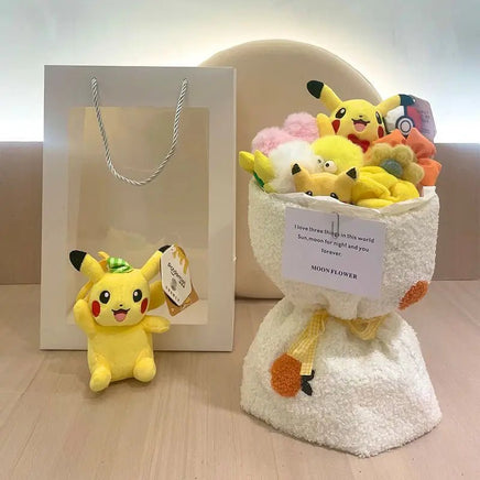 Pokemon Bouquet Anime Plush Bouquet Creative Kawaii Personalized High-end Pikachu-3