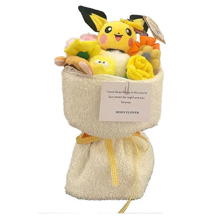 Pokemon Bouquet Anime Plush Bouquet Creative Kawaii Personalized High-end