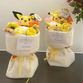 Pokemon Bouquet Anime Plush Bouquet Creative Kawaii Personalized High-end