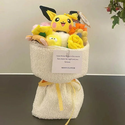 Pokemon Bouquet Pikachu Plush Bouquet Flower Surprise Gift F