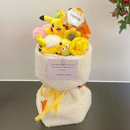 Pokemon Bouquet Pikachu Plush Bouquet Flower Surprise Gift - Lusy Store LLC