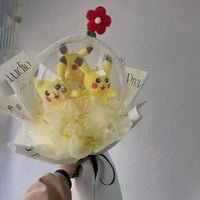 Pokemon Bouquet Pikachu Plush Bouquet Flower Surprise Gift D