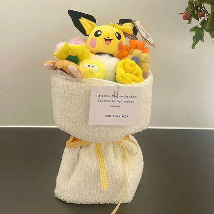 Pokemon Bouquet Pikachu Plush Bouquet Flower Surprise Gift