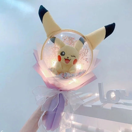 Pokemon Bouquet Pikachu Plush Bouquet Flower Surprise Gift - Lusy Store LLC