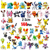 Pokemon Kindergarten Backpack Storage Bag With 144pcs Action Figures Pokeball Dolls B382 - Lusy Store