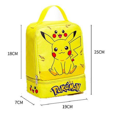 Pokemon Kindergarten Backpack Storage Bag With 144pcs Action Figures Pokeball Dolls B382 - Lusy Store