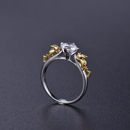 Pokemon Rings 925 Silver Pokemon Gift Engagement Ring