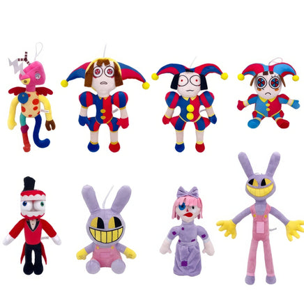 Pomni Plush Amazing Digital Circus Jax Plush Toys Theater Rabbit Doll - Lusy Store LLC