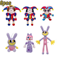 Pomni Plush Amazing Digital Circus Jax Plush Toys Theater Rabbit Doll - Lusy Store LLC