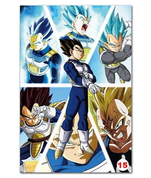 Poster Dragon Ball Z - Goku Fighting Vegeta Ultra Wall Art for Living Room Decorative - Lusy Store