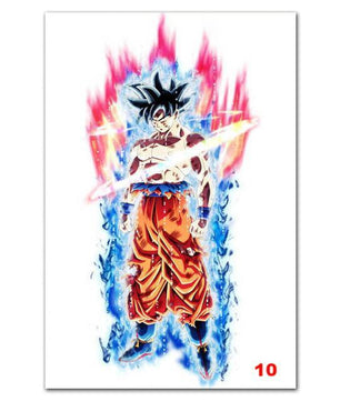 Poster Dragon Ball Z - Goku Fighting Vegeta Ultra Wall Art for Living Room Decorative - Lusy Store
