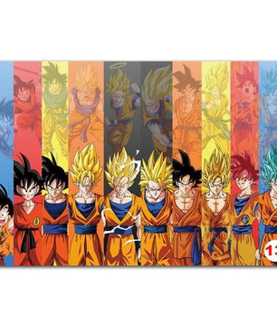 Poster Dragon Ball Z - Goku Fighting Vegeta Ultra Wall Art for Living Room Decorative - Lusy Store