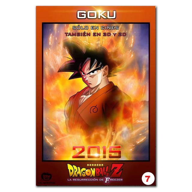 Poster Dragon Ball Z - Goku Fighting Vegeta Ultra Wall Art for Living Room Decorative - Lusy Store