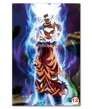 Poster Dragon Ball Z - Goku Fighting Vegeta Ultra Wall Art for Living Room Decorative - Lusy Store
