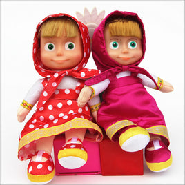 Masha and Bear Plush Toys Stuffed Doll Kids Children Brinquedos - Lusy Store