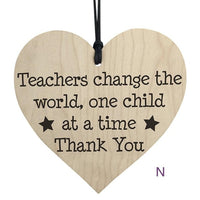 Vintage Wooden Hanging Gift Plaque Pendant - Lusy Store