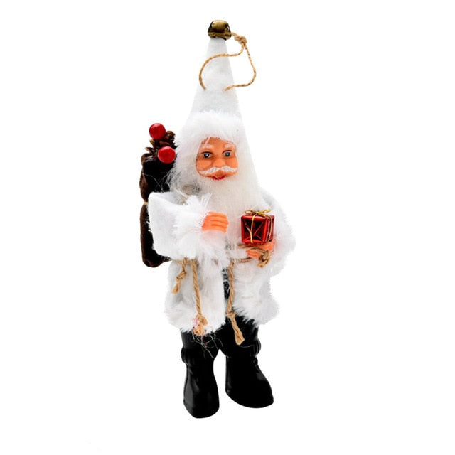 Christmas Tree Hanging Ornament Home Decor Santa Claus Dolls Ornaments Xmas Decor - Lusy Store