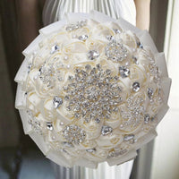 Prom Bouquet Artificial Flowers Wedding Bouquet Party R1