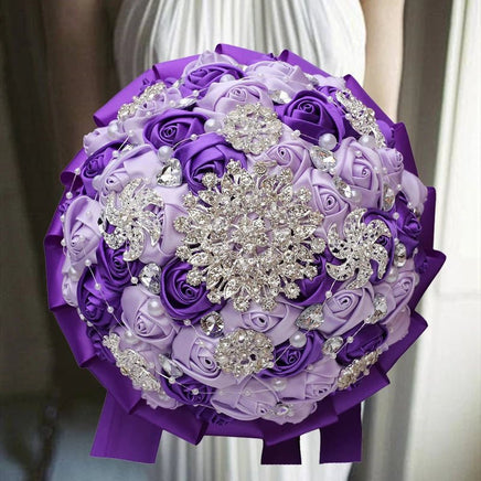 Prom Bouquet Artificial Flowers Wedding Bouquet Party R6