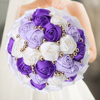 Prom Bouquet Artificial Flowers Wedding Bouquet Party - Lusy Store LLC
