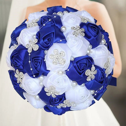 Prom Bouquet Artificial Flowers Wedding Bouquet Party R10