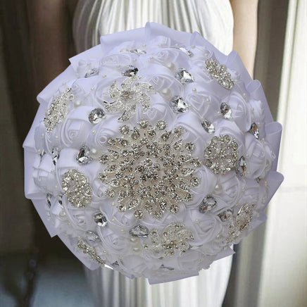 Prom Bouquet Artificial Flowers Wedding Bouquet Party R2
