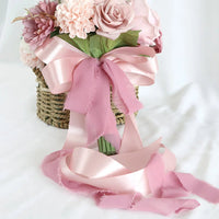Prom bouquet dusty rose artificial flower wedding ceremony anniversary decoration