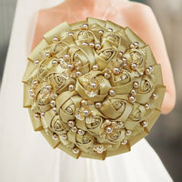 Prom Bouquet Luxury Gorgeous Wedding Bridal Bouquet Elegant Pearl